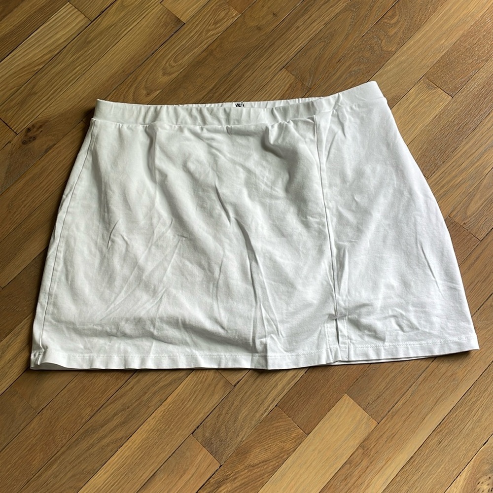 ASOS white skort